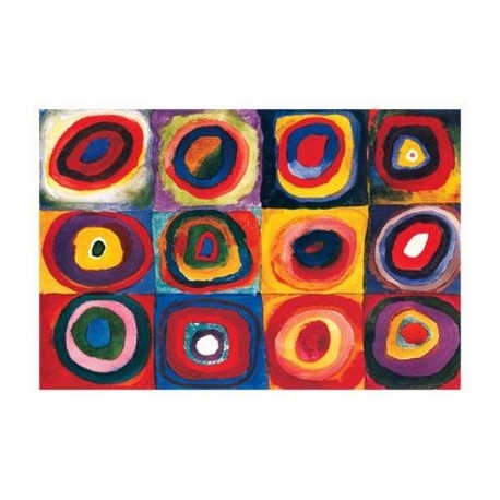 Color Study of Squares by Wassily Kandinsky oil painting art gallery