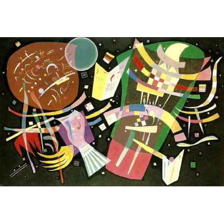 Dominant Curve 1 by Wassily Kandinsky oil painting art gallery