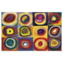 Farbstudie Quadrate 1913 by Wassily Kandinsky Oil Painting