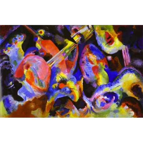 Flood Improvisation by Wassily Kandinsky oil painting art gallery