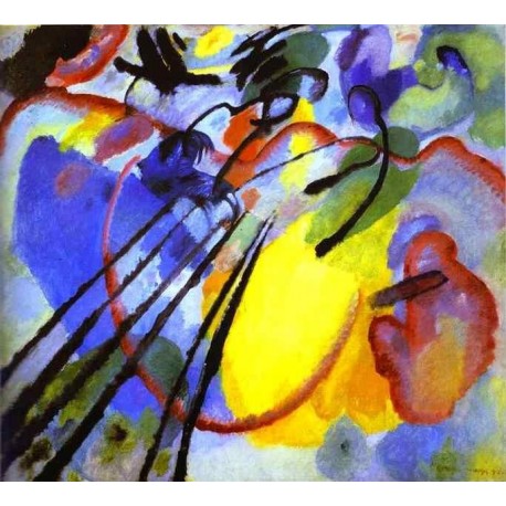 Improvisation by Wassily Kandinsky oil painting art gallery