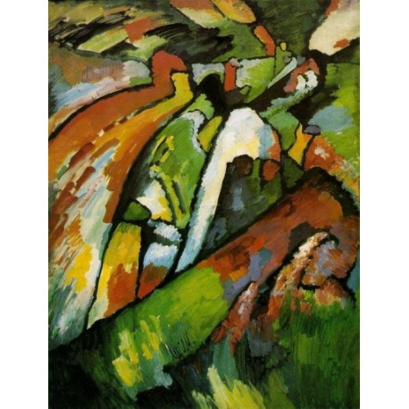 Improvisation 7, 1910 by Wassily Kandinsky oil painting art gallery