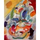 Improvisation No. 31- Sea Battle by Wassily Kandinsky oil painting art gallery