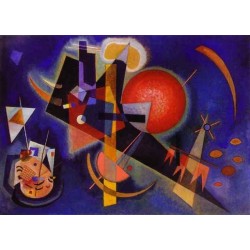 In Blue by Wassily Kandinsky oil painting art gallery
