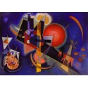 In Blue by Wassily Kandinsky oil painting art gallery