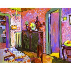Interior My Dining Room by Wassily Kandinsky oil painting art gallery
