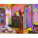 Interior My Dining Room by Kandinsky Oil Painting