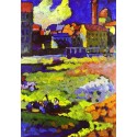 Munich Schwabing With The Church Of St Ursula by Wassily Kandinsky...
