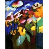 Murnau, Garden II 1910 by Wassily Kandinsky oil painting art gallery