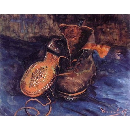 A Pair of Boots by Vincent Van Gogh