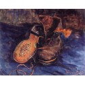 A Pair of Boots-border by Vincent Van Gogh - Art gallery oil...