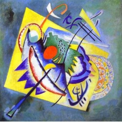 Red Oval by Wassily Kandinsky oil painting art gallery