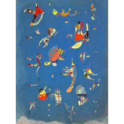 Skyblue 1940 by Wassily Kandinsky oil painting art gallery