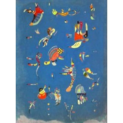 Skyblue 1940 by Wassily Kandinsky oil painting art gallery
