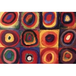 Squares with Concentric Rings 1913 by Wassily Kandinsky oil...