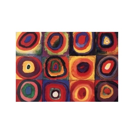 Squares with Concentric Rings 1913 by Wassily Kandinsky oil...