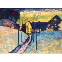 Winter Landscape 1909 by Wassily Kandinsky oil painting art gallery