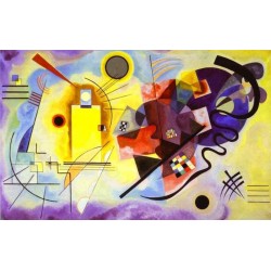 Yellow Red Blue by Wassily Kandinsky oil painting art gallery