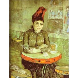 Agostina Segatori in the Cafe de Tambourin by Vincent Van Gogh 