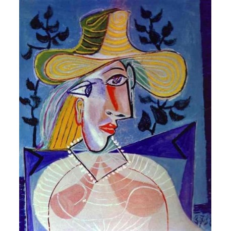 Portrait of a Young Girl by Pablo Picasso oil painting art gallery