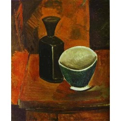 Green Bowland Black Bottle by Pablo Picasso oil painting art gallery