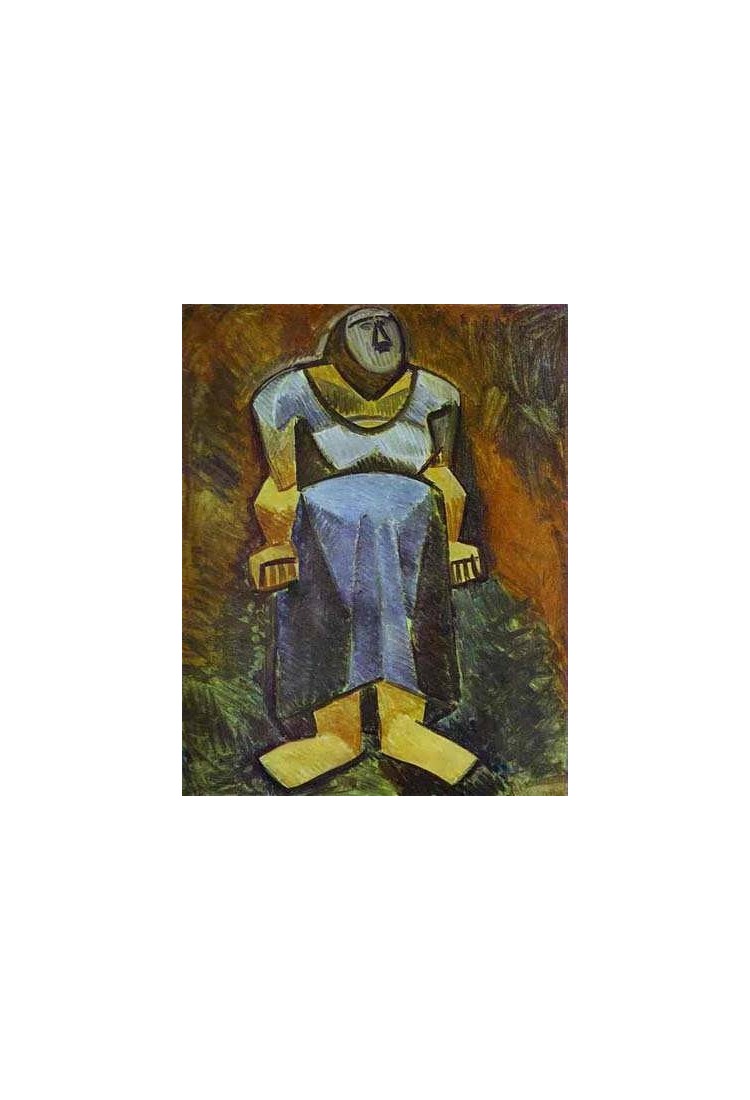 La Fermiere by Pablo Picasso oil painting art gallery