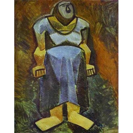 La Fermiere by Pablo Picasso oil painting art gallery