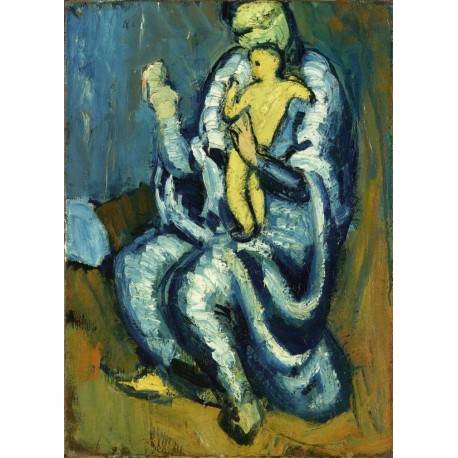 Motherhood by Pablo Picasso oil painting art gallery