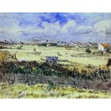 Blue Cart by Vincent Van Gogh - Art gallery oil painting reproductions