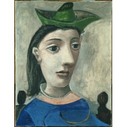 Donna con cappello verde by Pablo Picasso oil painting art gallery