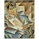 Portrait of Picasso by Pablo Picasso oil painting art gallery