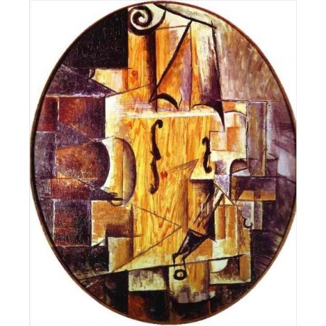 Violin by Pablo Picasso -oil painting art gallery