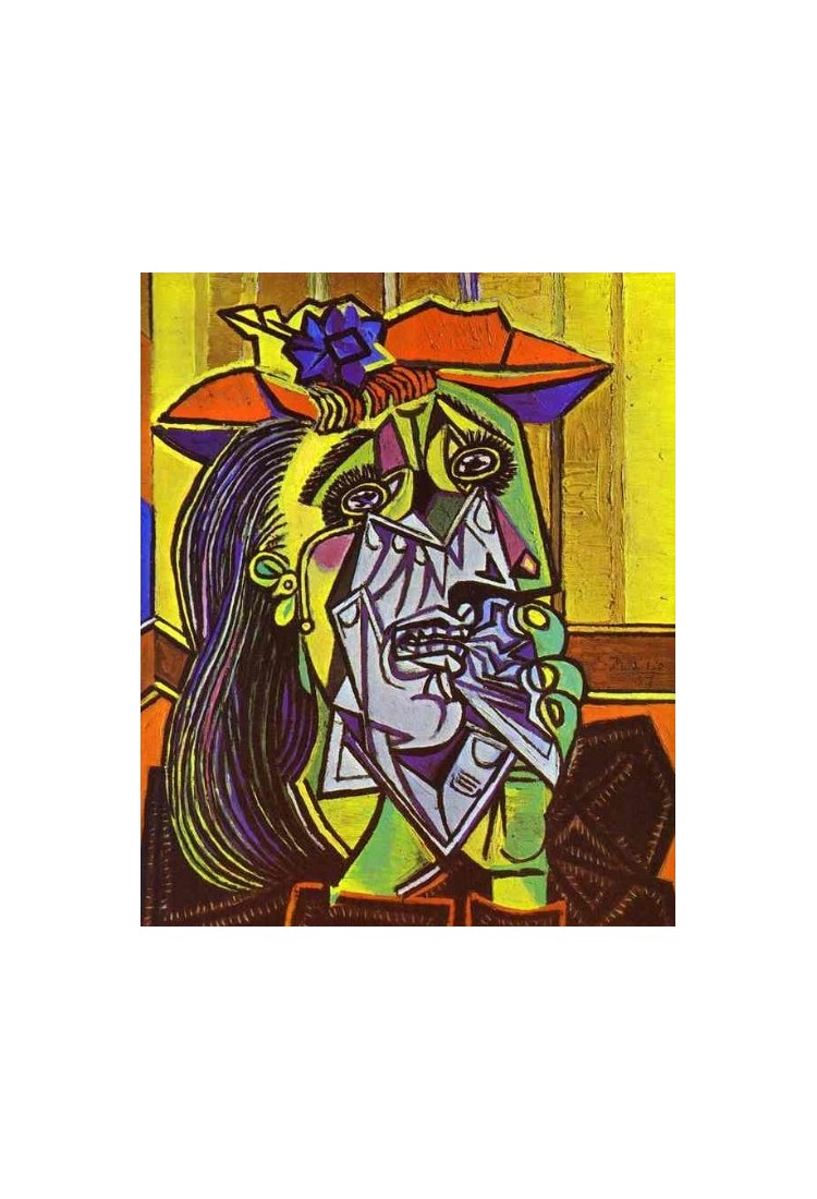 Weeping woman 1937 by Pablo Picasso oil painting art gallery