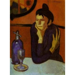 The Absin the Drinker by Pablo Picasso oil painting art gallery