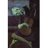 The Old Guitarist by Pablo Picasso oil painting art gallery