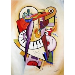 Abstract Ab10378 oil painting art gallery