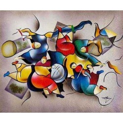 Abstract Ab20049 oil painting art gallery