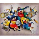 Abstract Ab20049 oil painting art gallery