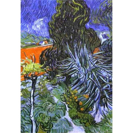 Dr  Gachet Garden by Vincent Van Gogh