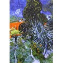 Dr  Gachet Garden by Vincent Van Gogh - Art gallery oil painting...