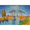 Drawbridge with Lady with Parasol by Vincent Van Gogh - Art...