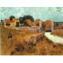 Farmhouse in Provence by Vincent Van Gogh - Art gallery oil...