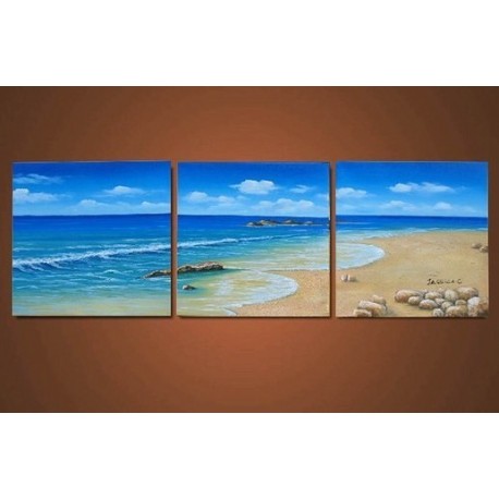 Calm Ocean | Oil Painting Abstract art Gallery