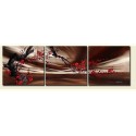 Red Budding | Oil Painting Abstract art Gallery