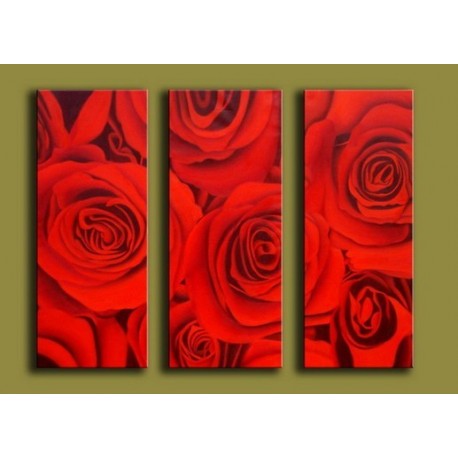 Red Roses | Oil Painting Abstract art Gallery