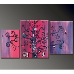 Purple Tree | Oil Painting Abstract art Gallery