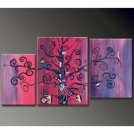Purple Tree | Oil Painting Abstract art Gallery
