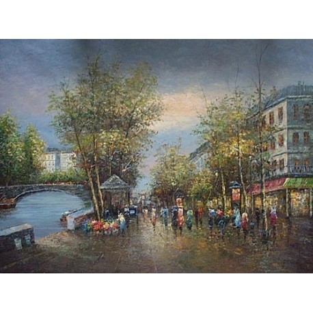 Paris EP012 oil painting art gallery