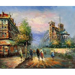 Paris Street Painting 017 oil painting art gallery