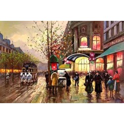 Paris Street Painting 018 oil painting art gallery